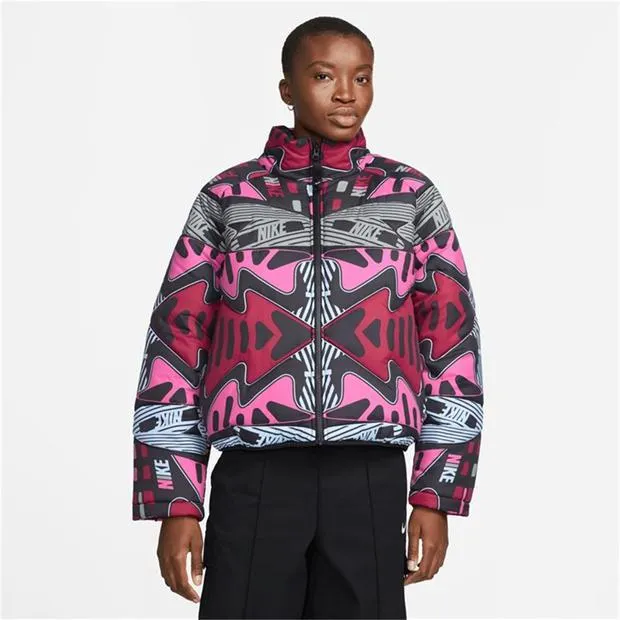Graphic Womens Puffer Jacket
