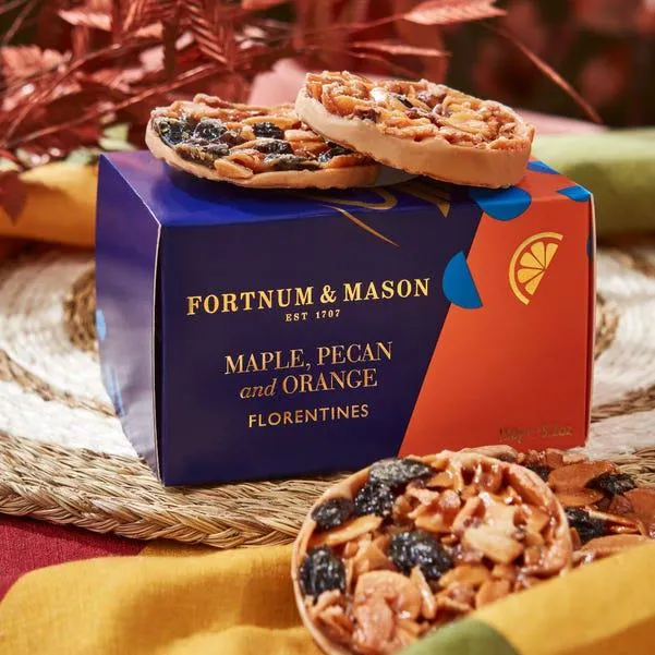 Maple, Pecan and Orange Florentines, 150g