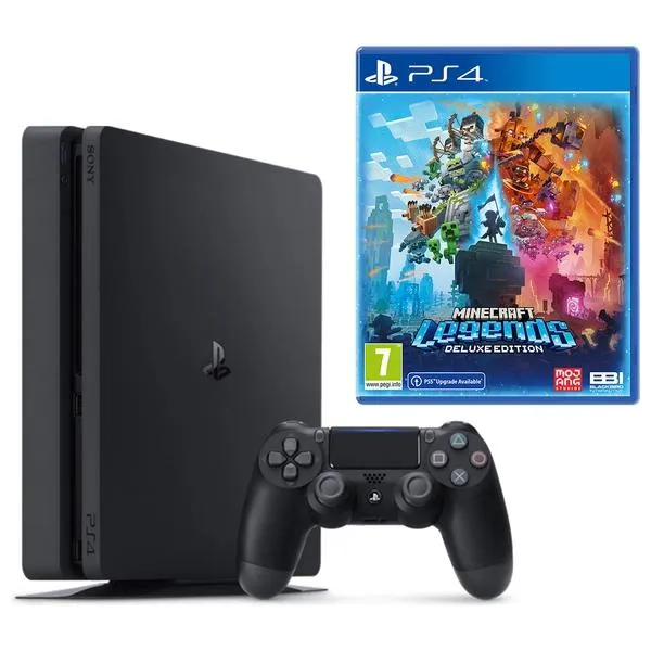 PlayStation 4 Console & Minecraft Legends Deluxe
