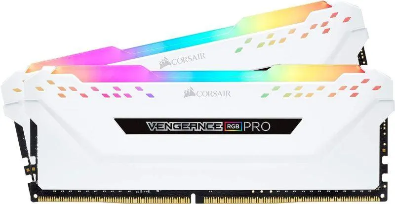 Corsair Vengeance RGB PRO 16GB DDR4 3600MHz CL18 Desktop Memory - White