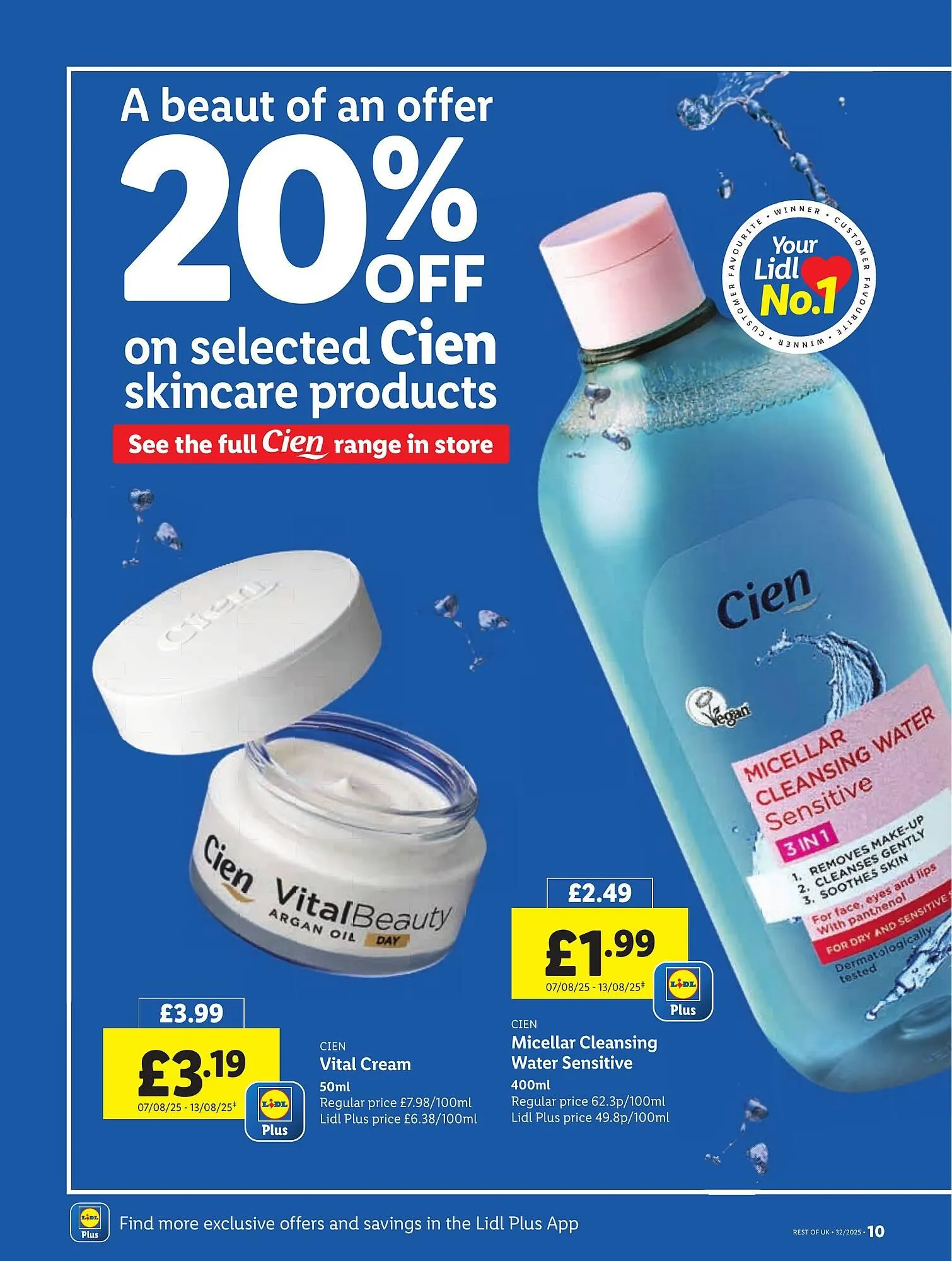 Lidl leaflet from 7 August to 13 August 2025 - Catalogue Page 10