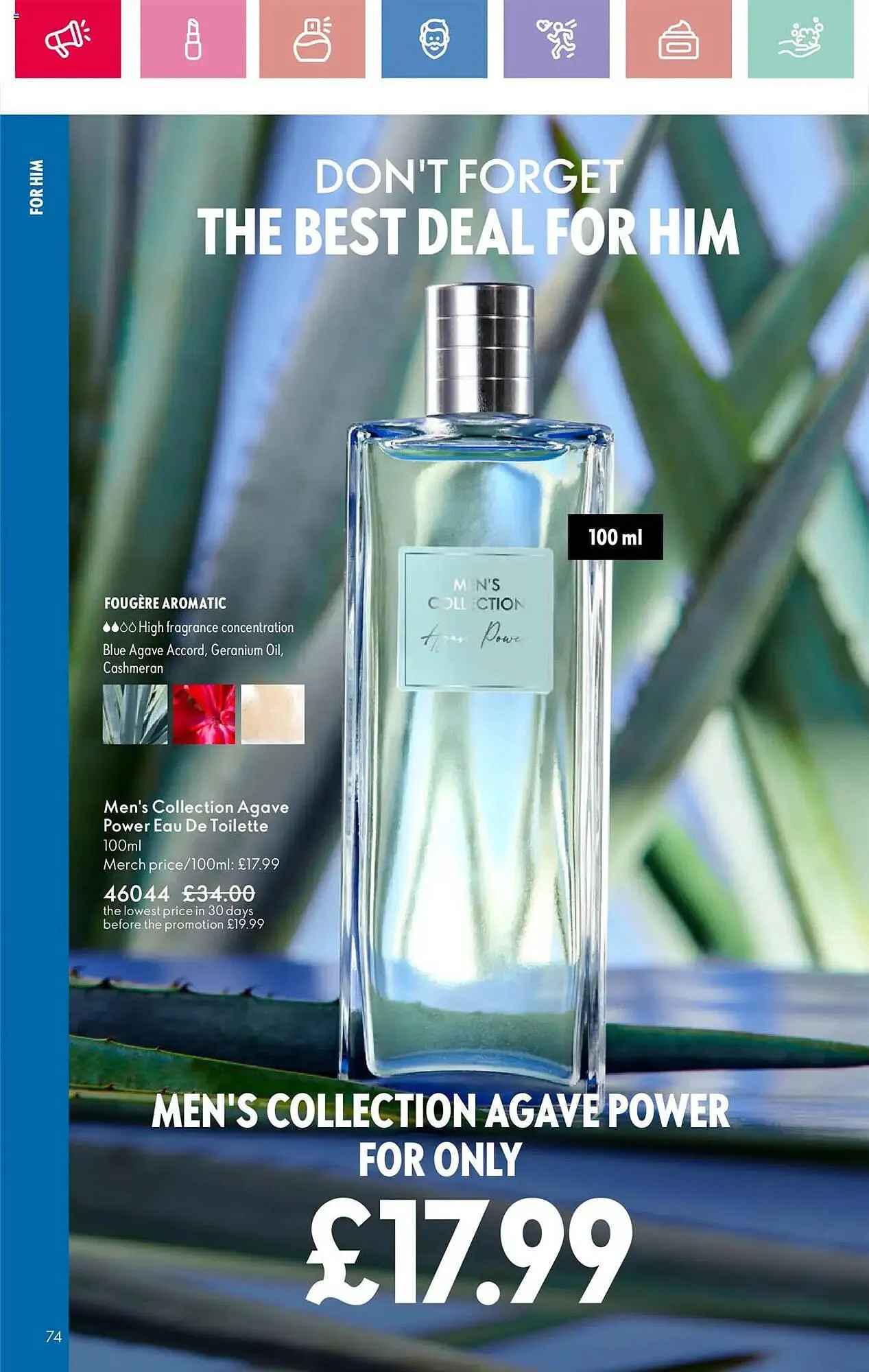 Oriflame leaflet from 17 April to 7 May 2025 - Catalogue Page 74