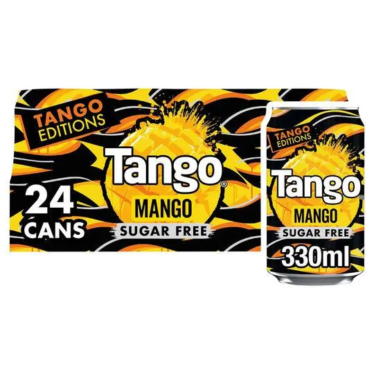 Tango Mango Sugar Free Cans 24 x 330ml