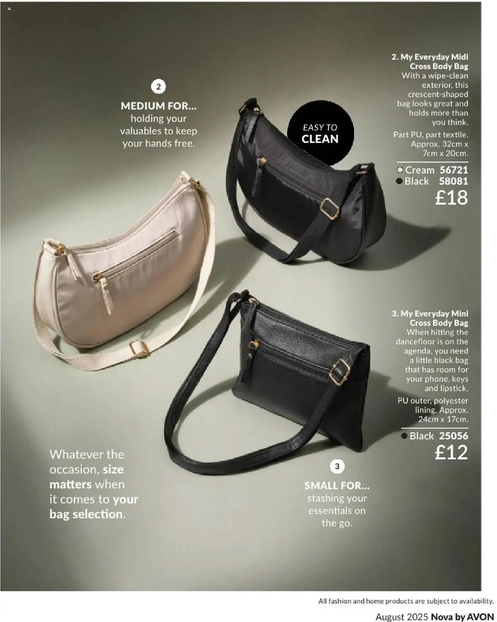 Avon leaflet from 1 August to 1 September 2025 - Catalogue Page 161