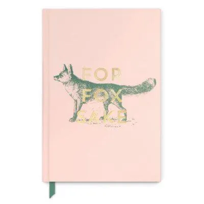 Vintage Sass For Fox Sake Notebook