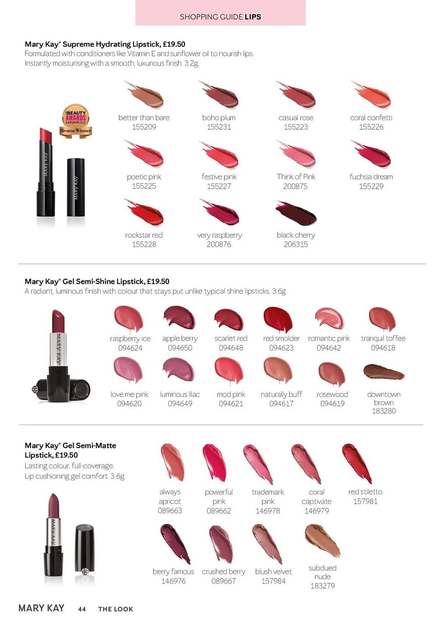 Mary Kay catalogue from 4 October to 31 December 2025 - Catalogue Page 44