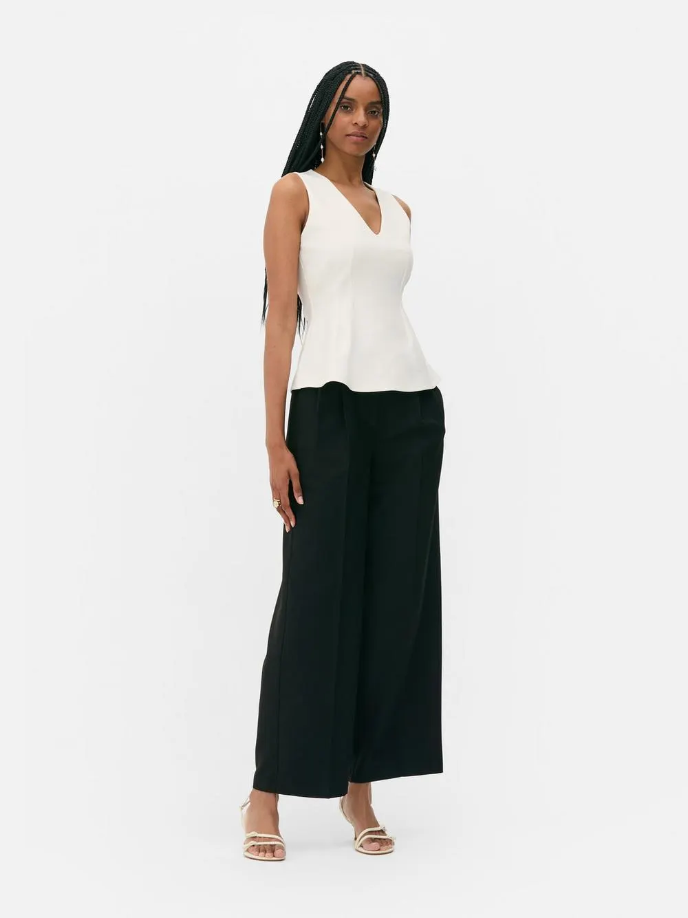 Peplum Tank Top