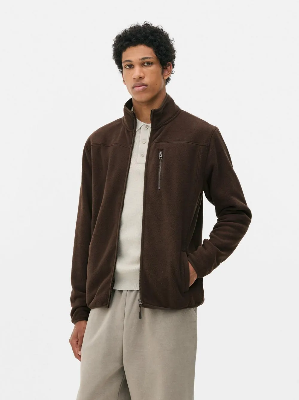 Zip-Up Fleece Jacket