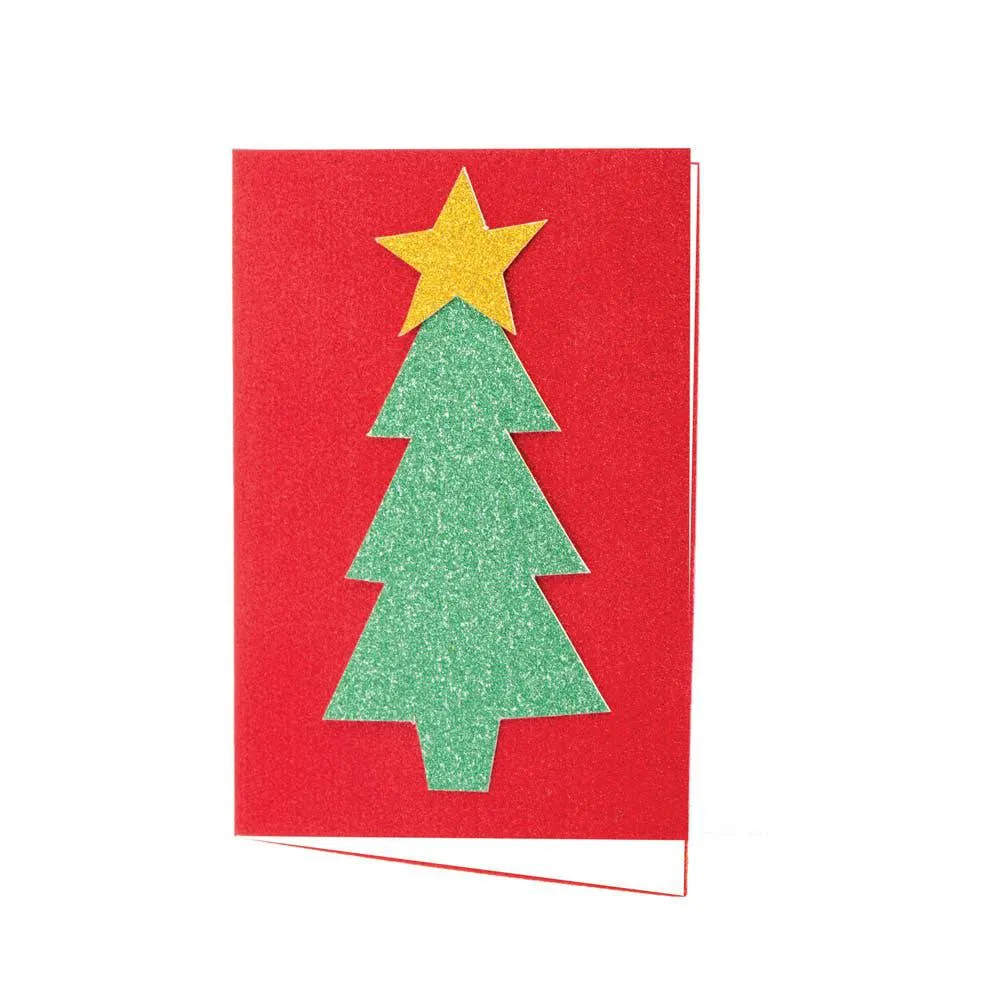 Christmas A4 Glitter Card 250gsm