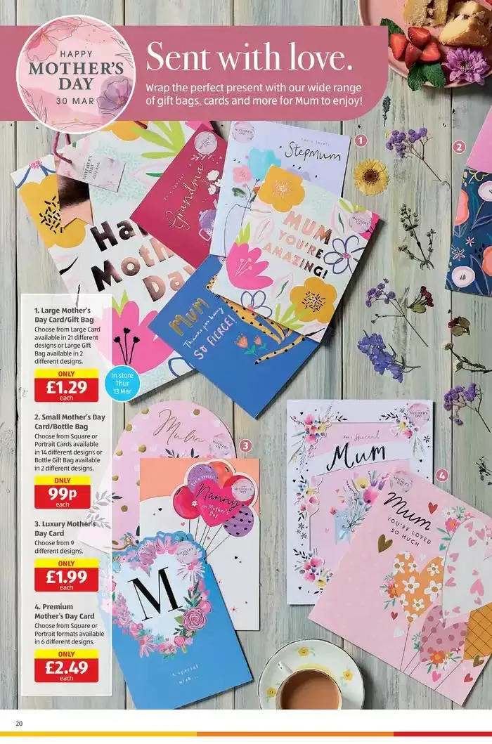 Aldi weekly offers from 13 March to 16 March 2025 - Catalogue Page 20