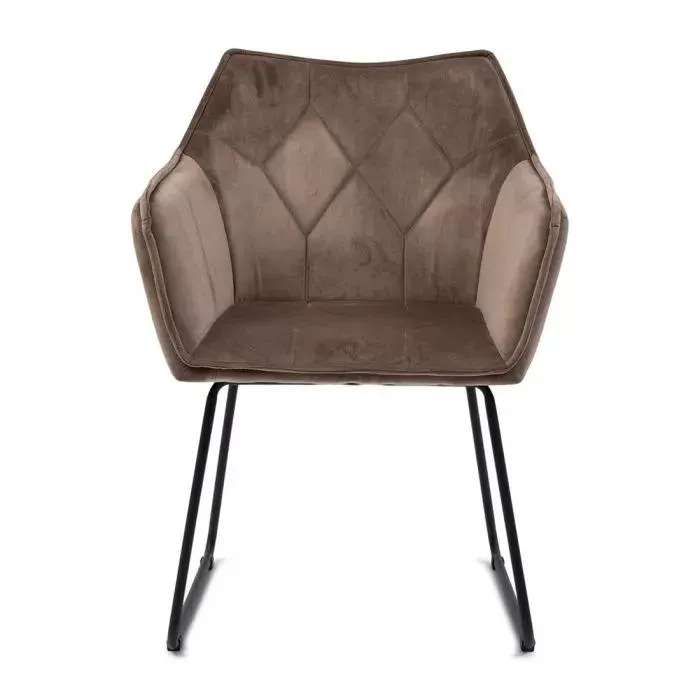 Dining Chair Morgan, Golden Mink, Velvet