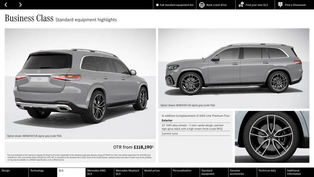 Mercedes Benz New GLS from 10 August to 10 August 2025 - Catalogue Page 18