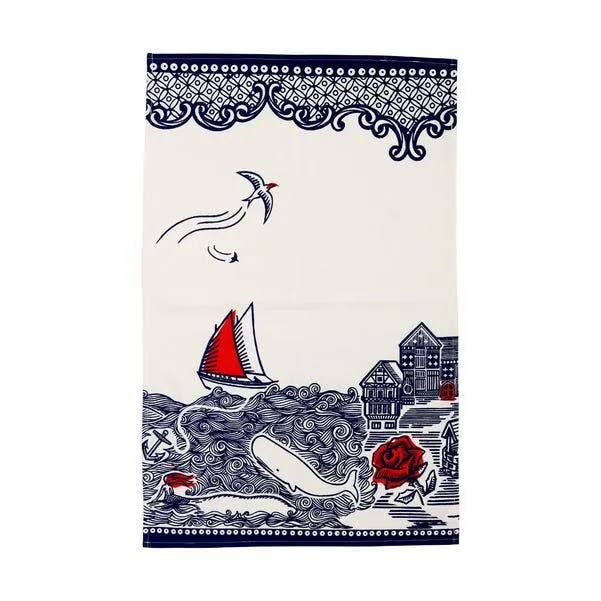 County Cotton Tea Towel