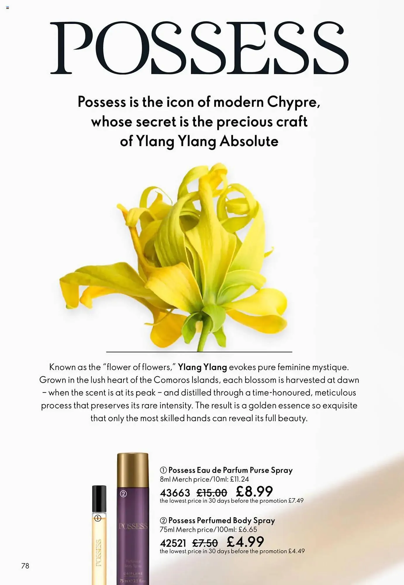 Oriflame leaflet from 11 September to 1 October 2025 - Catalogue Page 78