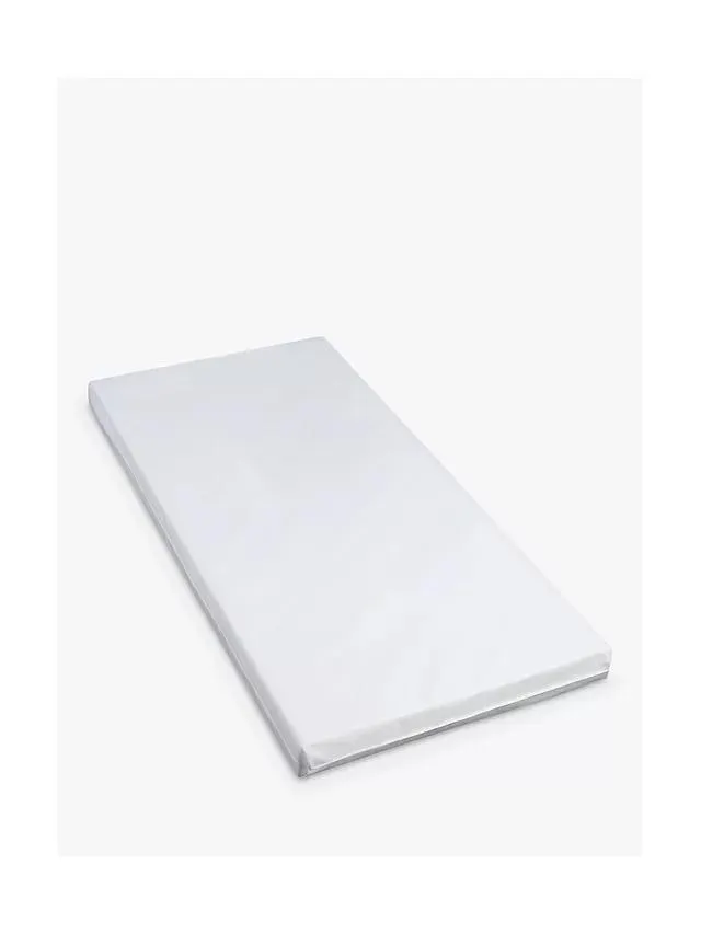 Basic Fibre Cotbed Mattress, 140 x 70cm