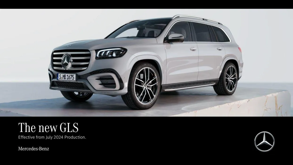 Mercedes Benz New GLS from 10 August to 10 August 2025 - Catalogue Page 1