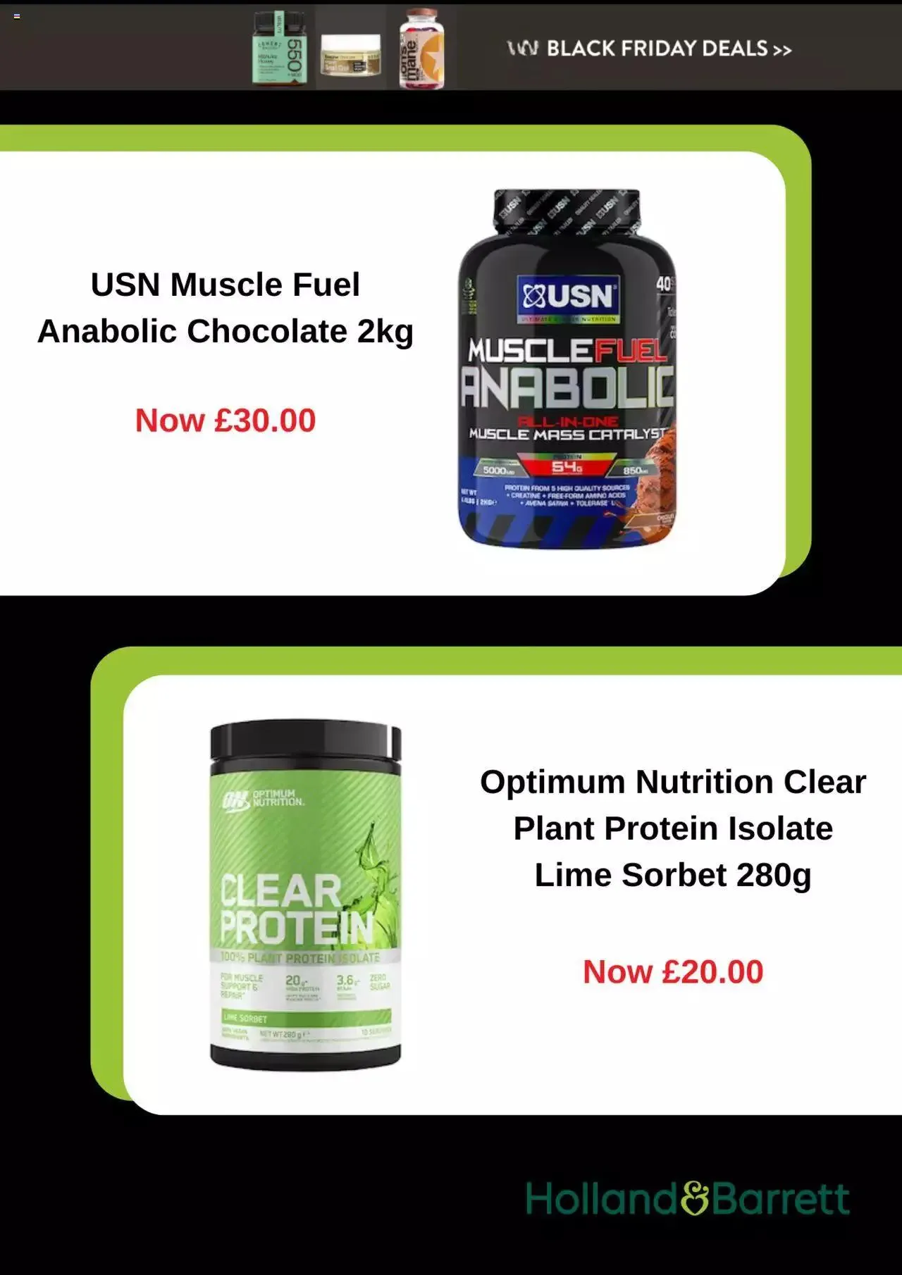 Holland & Barrett - Black Friday from 17 November to 31 December 2023 - Catalogue Page 5