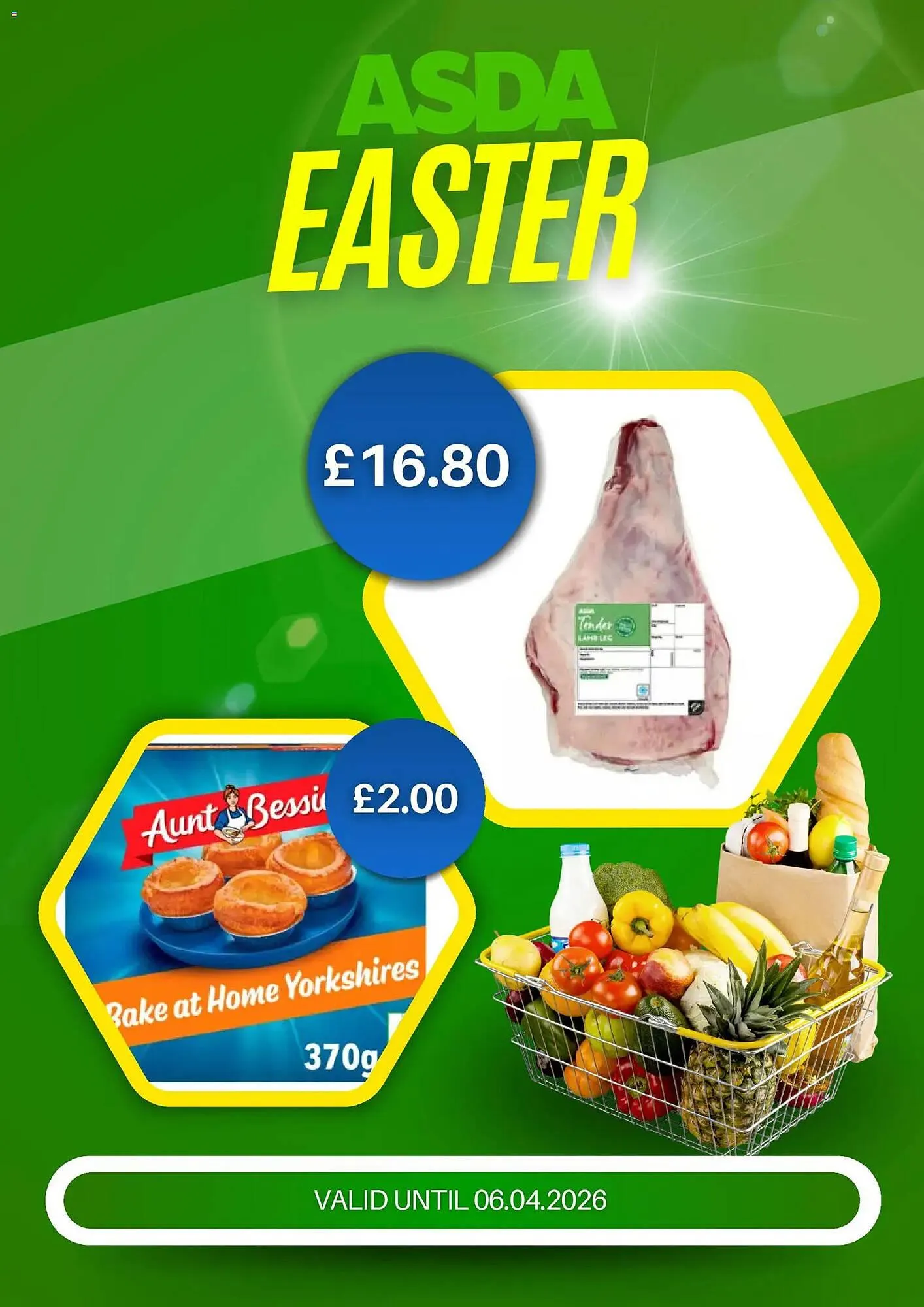 Asda leaflet from 31 March to 6 April 2026 - Catalogue Page 1
