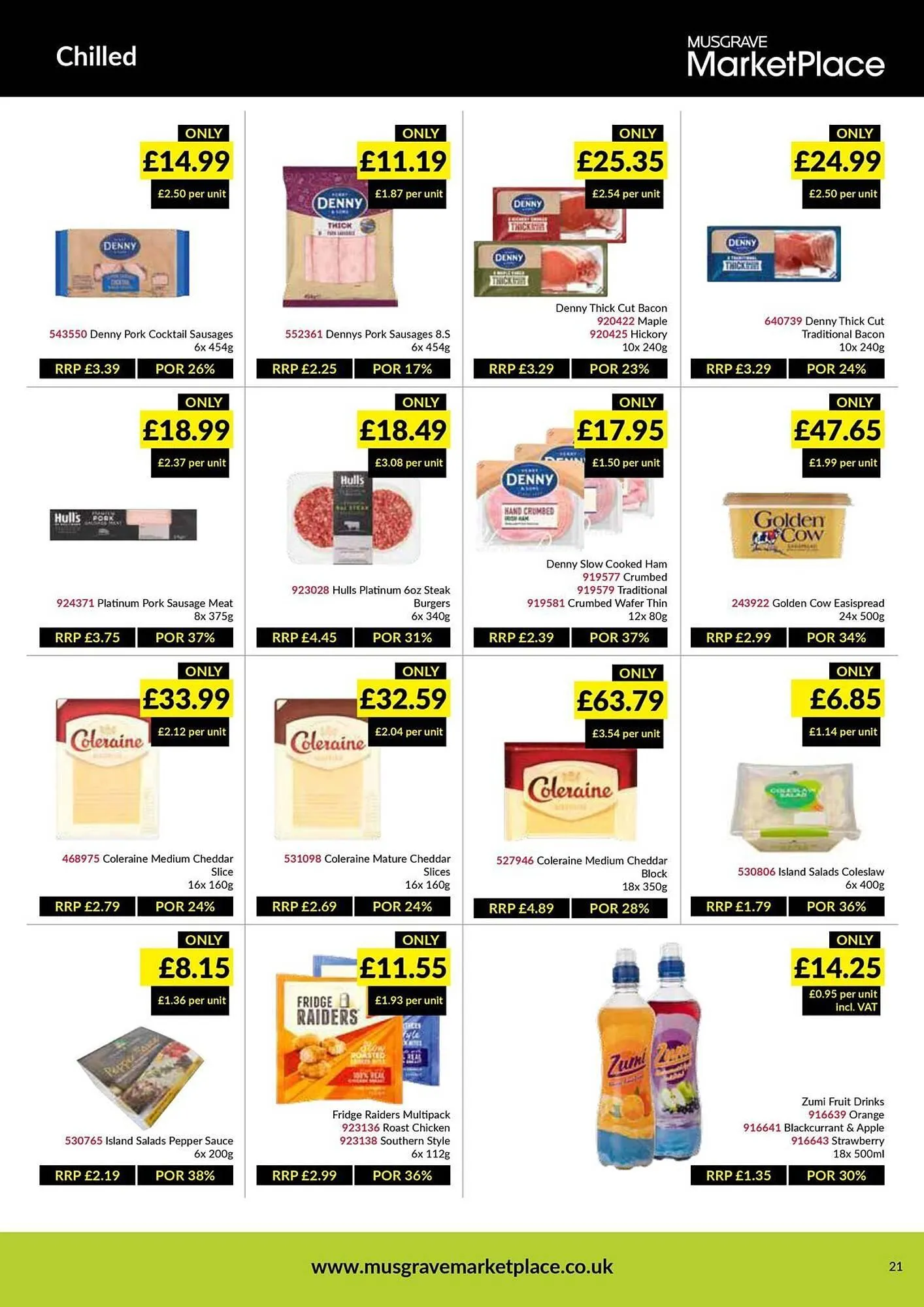 Musgrave MarketPlace leaflet from 3 June to 22 June 2025 - Catalogue Page 21