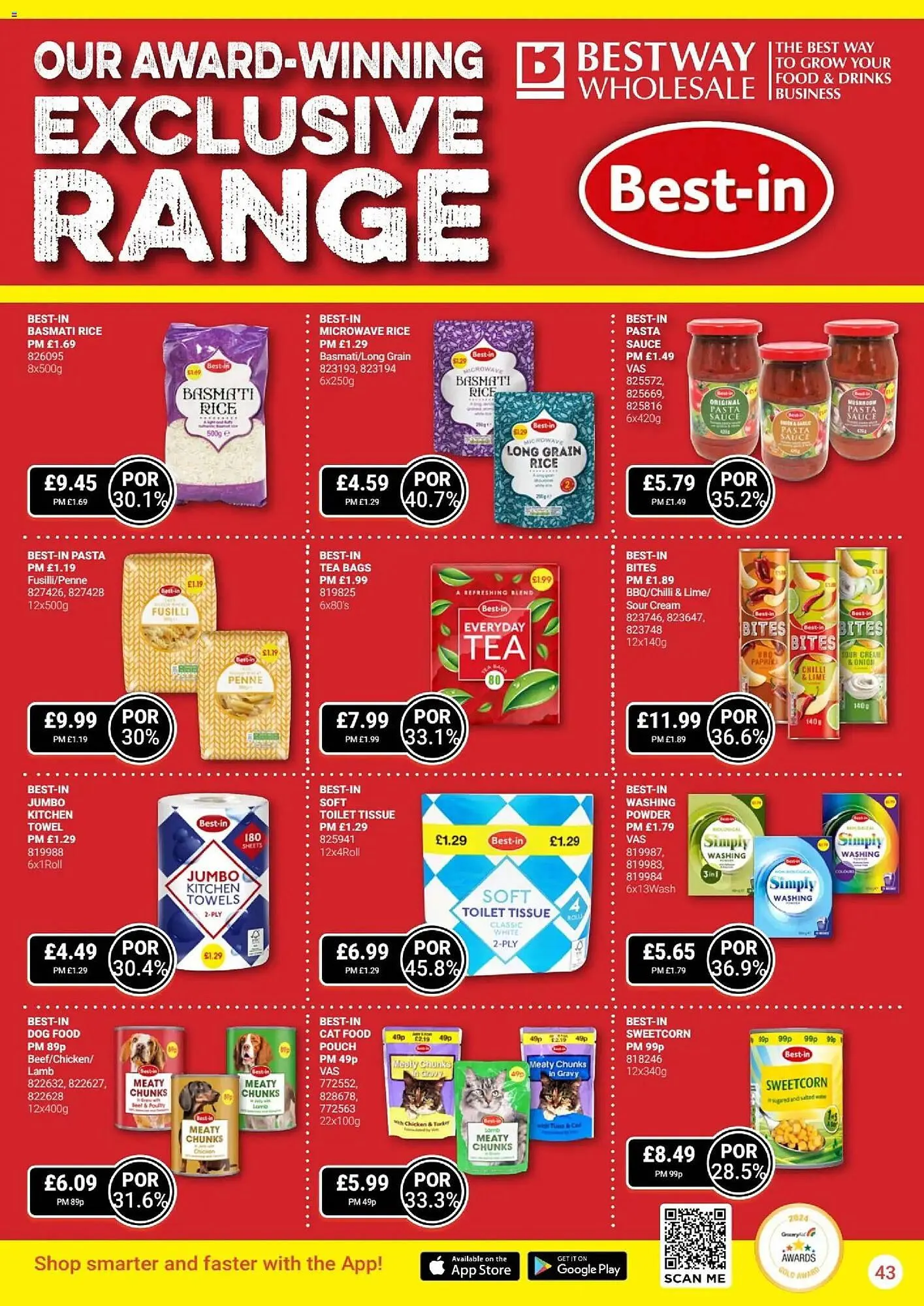 Bestway leaflet from 7 November to 4 December 2025 - Catalogue Page 43