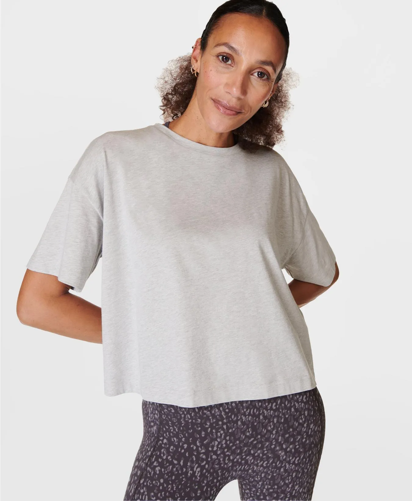 Essential Short Sleeve Crop T-Shirt