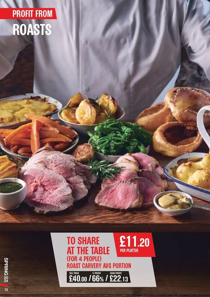 Catering Guide Spring 2024 from 11 March to 28 May 2024 - Catalogue Page 72