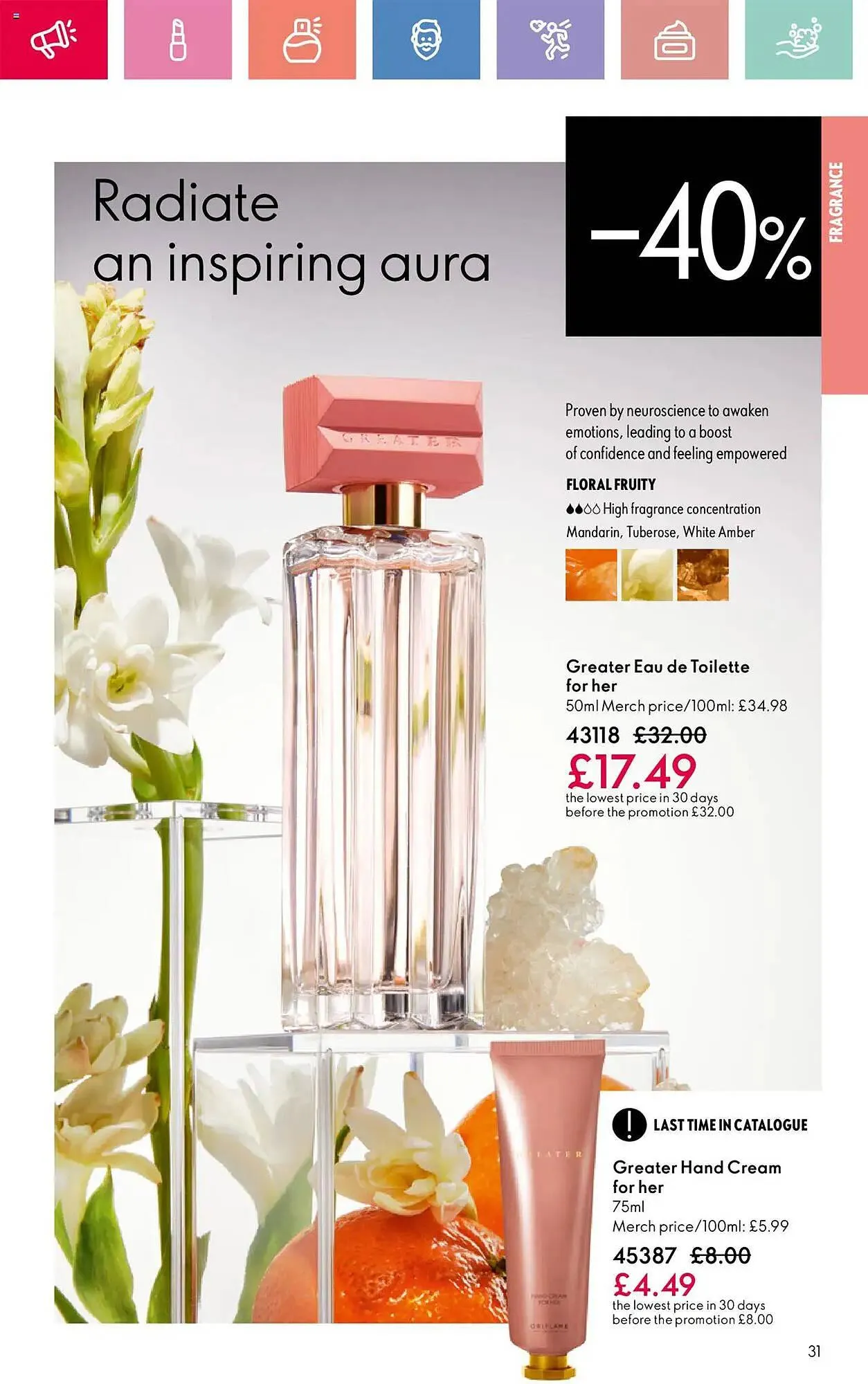 Oriflame leaflet from 17 April to 7 May 2025 - Catalogue Page 31