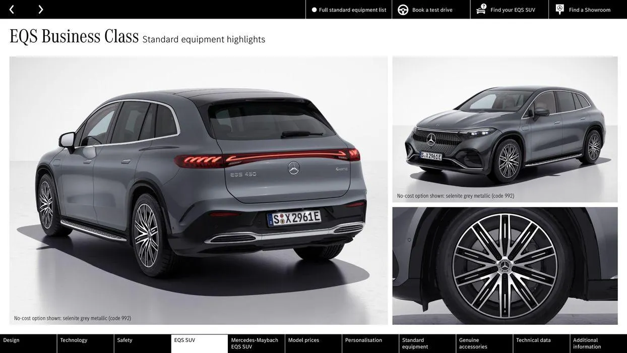 Mercedes Benz New EQS SUV from 22 August to 22 August 2025 - Catalogue Page 28