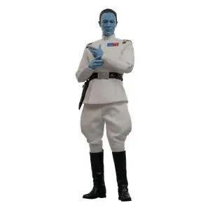 Star Wars: Ahsoka: Hot Toys 1:6 Scale Action Figure: Grand Admiral Thrawn