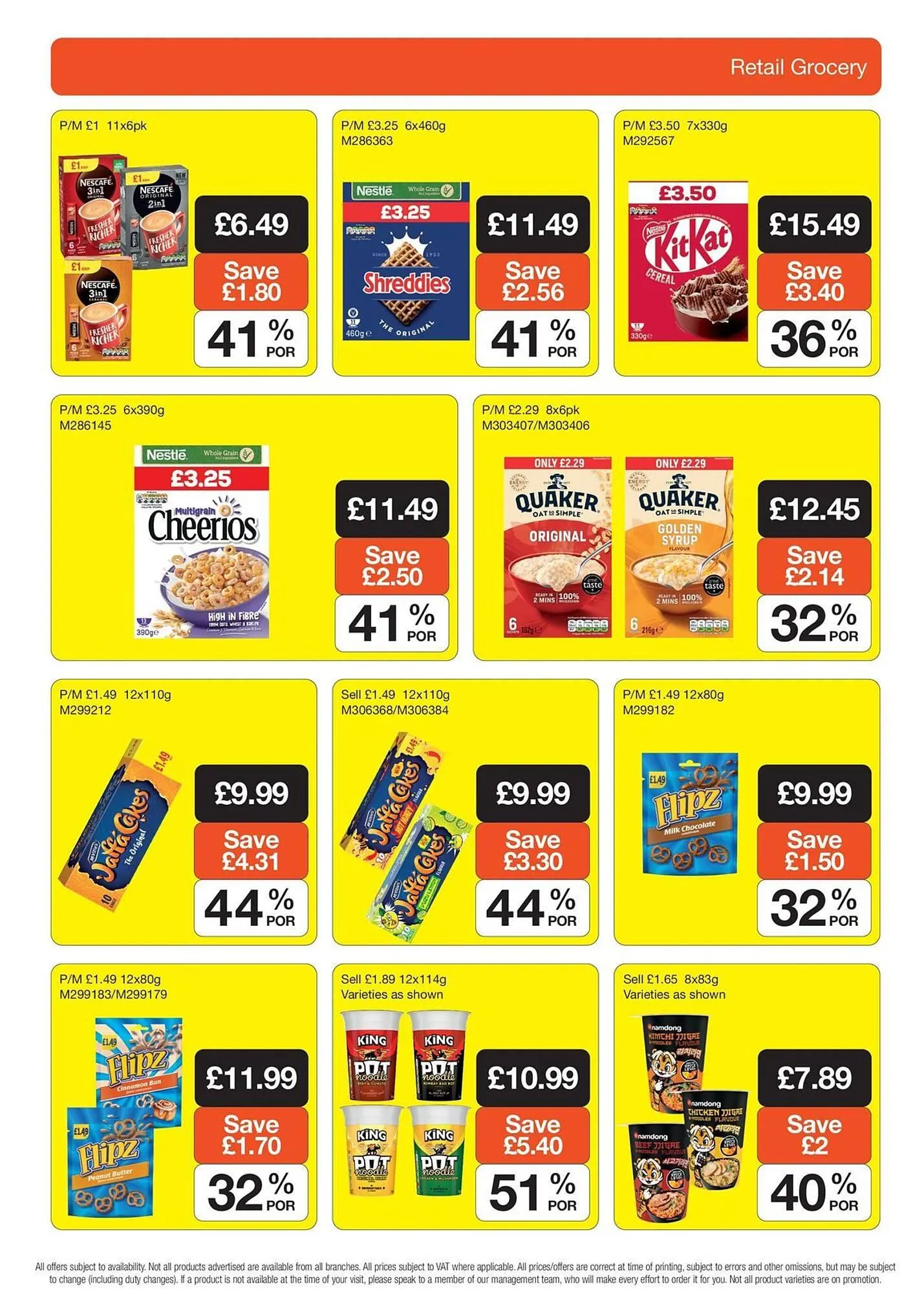 Booker Wholesale brochure from 10 September to 7 October 2025 - Catalogue Page 11