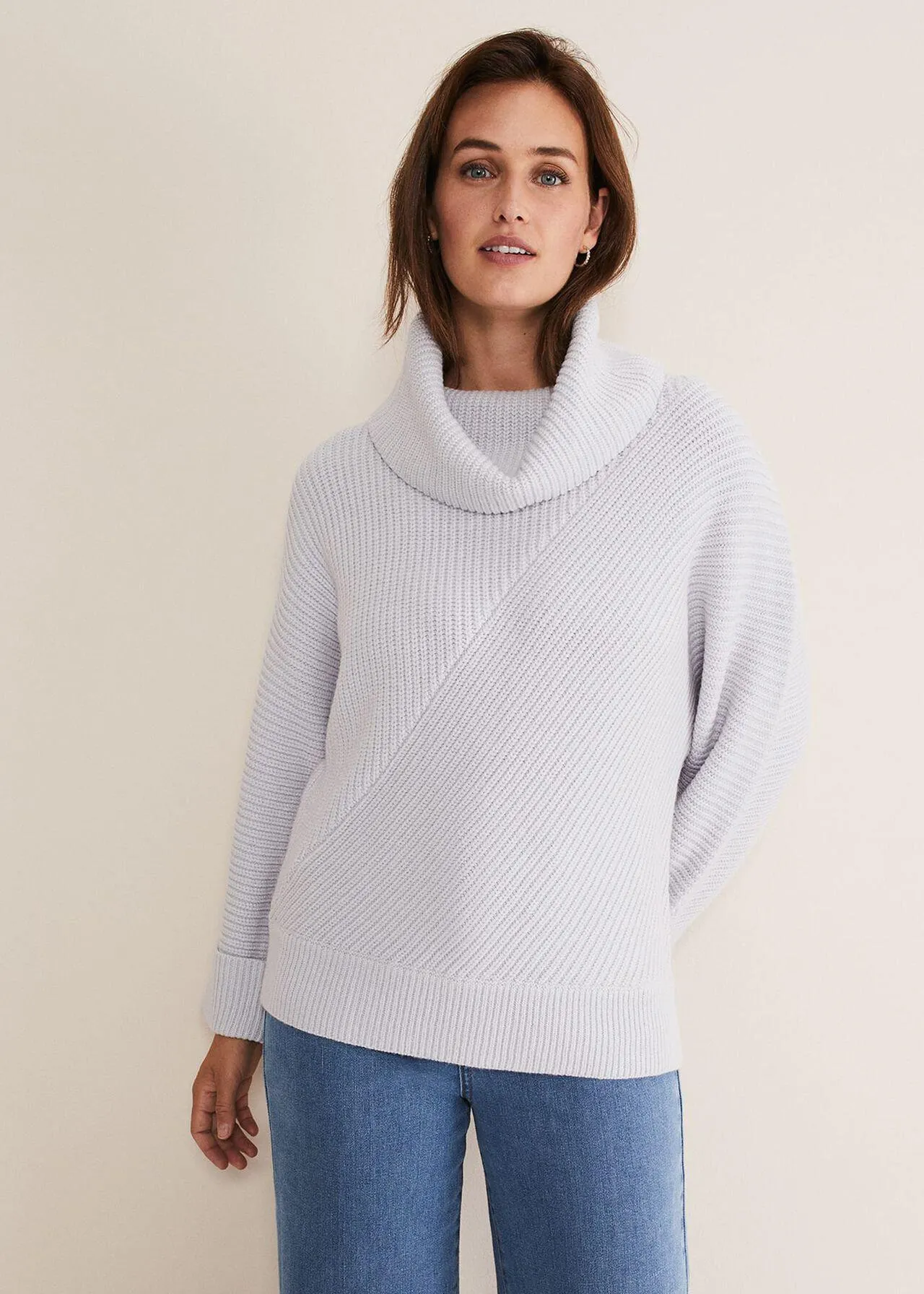 Suri Cowl Neck Knit Jumper