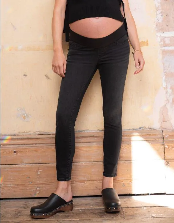 Organic Under Bump Skinny Maternity Jeans