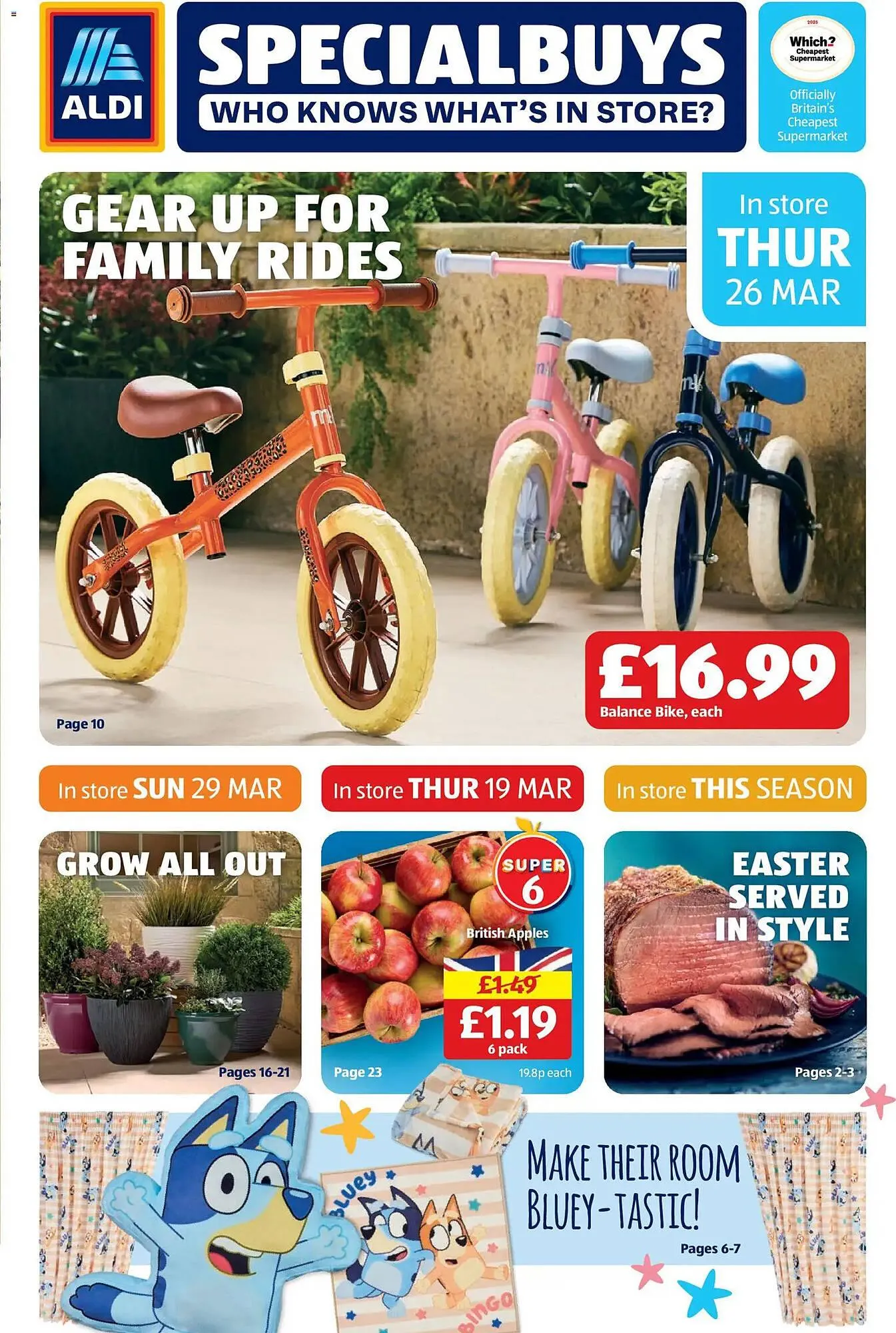 Aldi leaflet from 26 March to 30 March 2026 - Catalogue Page 1