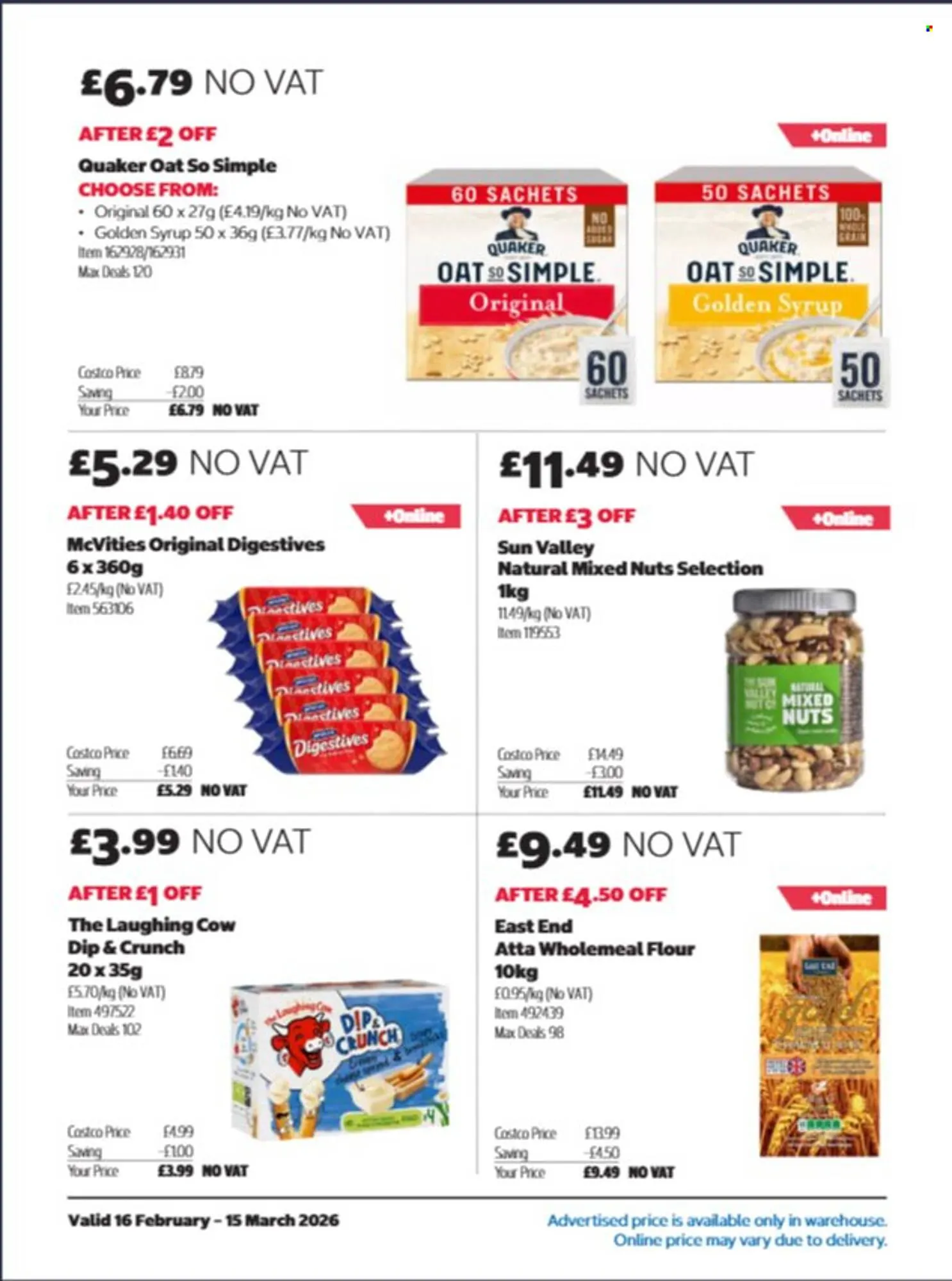 Costco leaflet from 16 February to 15 March 2026 - Catalogue Page 14