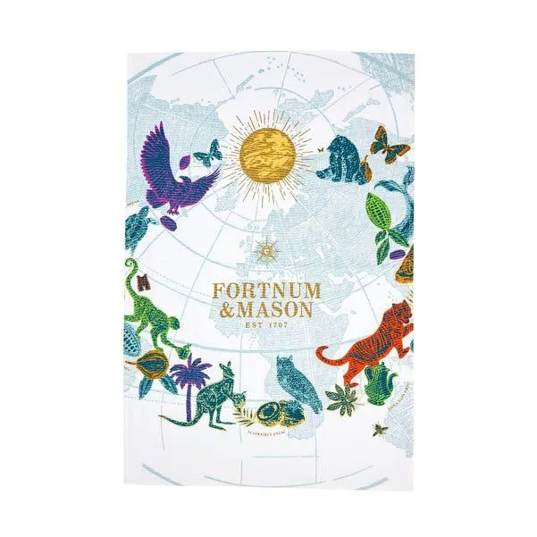 Fortnum's Explorer's Tea Towel