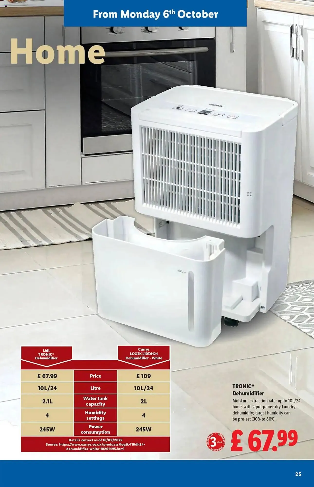 Lidl leaflet from 2 October to 8 October 2025 - Catalogue Page 25