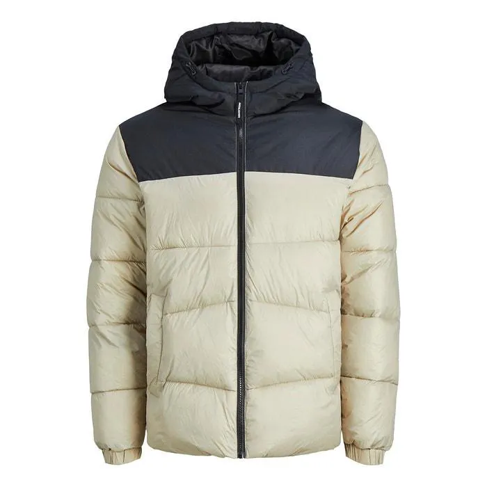 Chili Hooded Padded Jacket with Zip Fastening