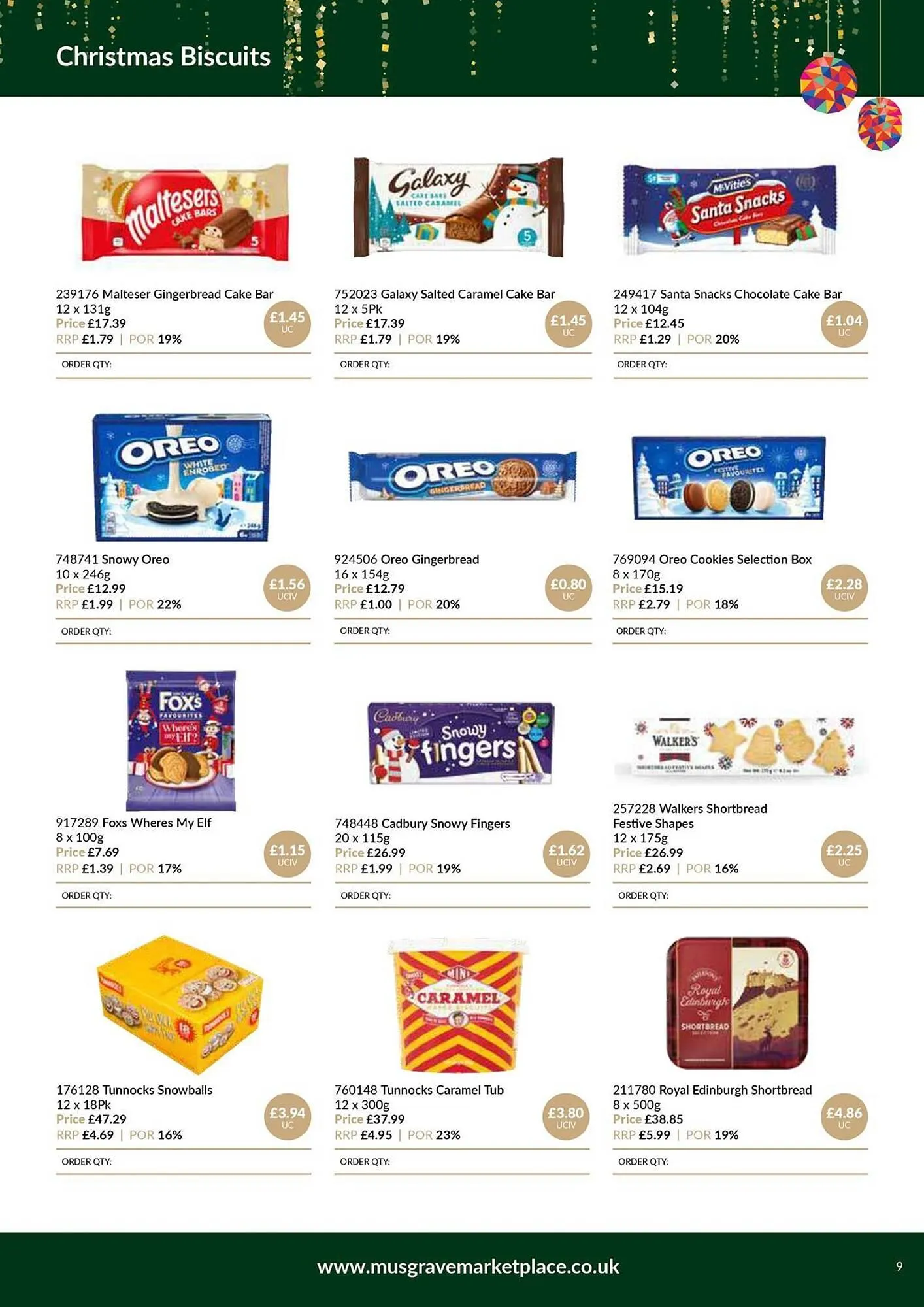 Musgrave MarketPlace leaflet from 8 December to 4 January 2026 - Catalogue Page 9