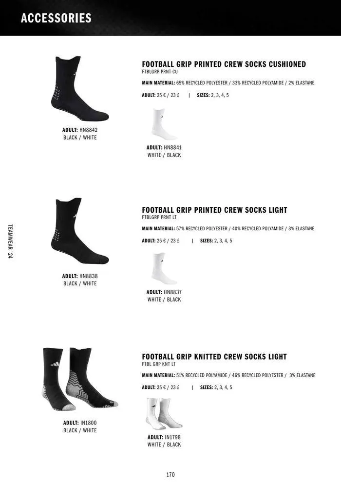 Adidas Teamwear 2024 from 11 March to 31 December 2024 - Catalogue Page 170