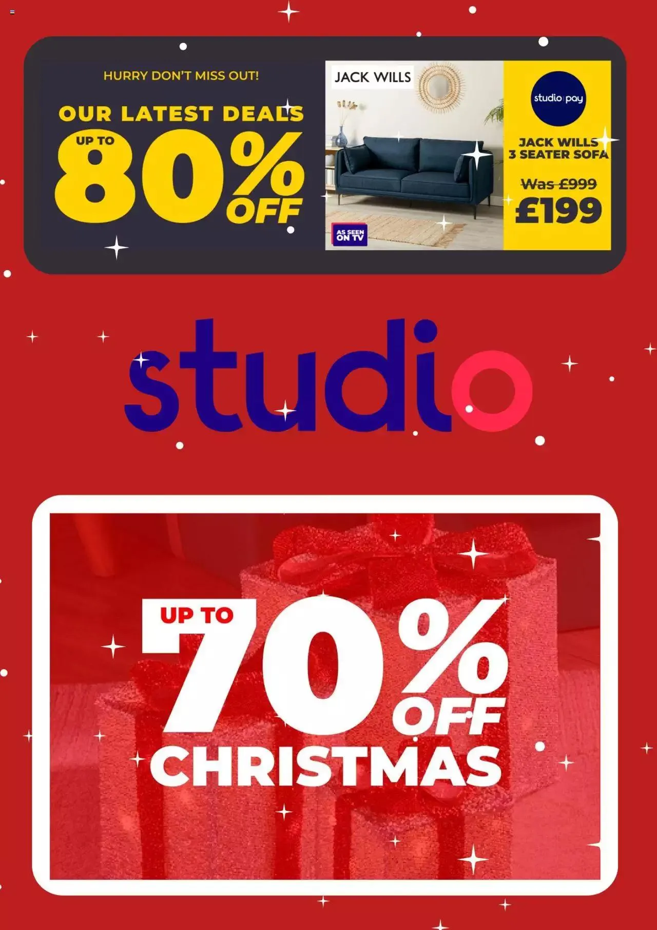 Studio catalogue from 6 November to 31 December 2023 - Catalogue Page 1