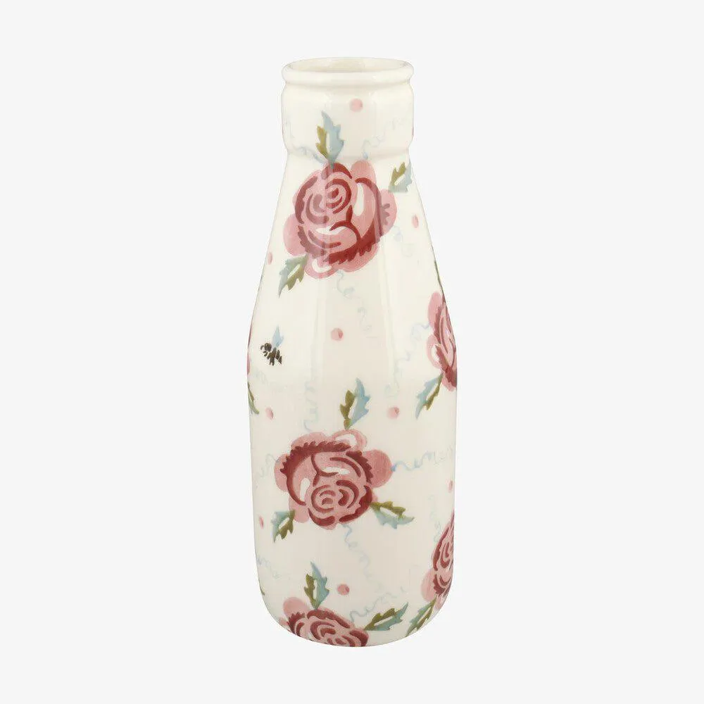 Seconds Rose & Bee Large Milk Bottle