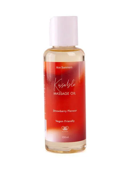 Kissable Massage Oil Strawberry 100ml