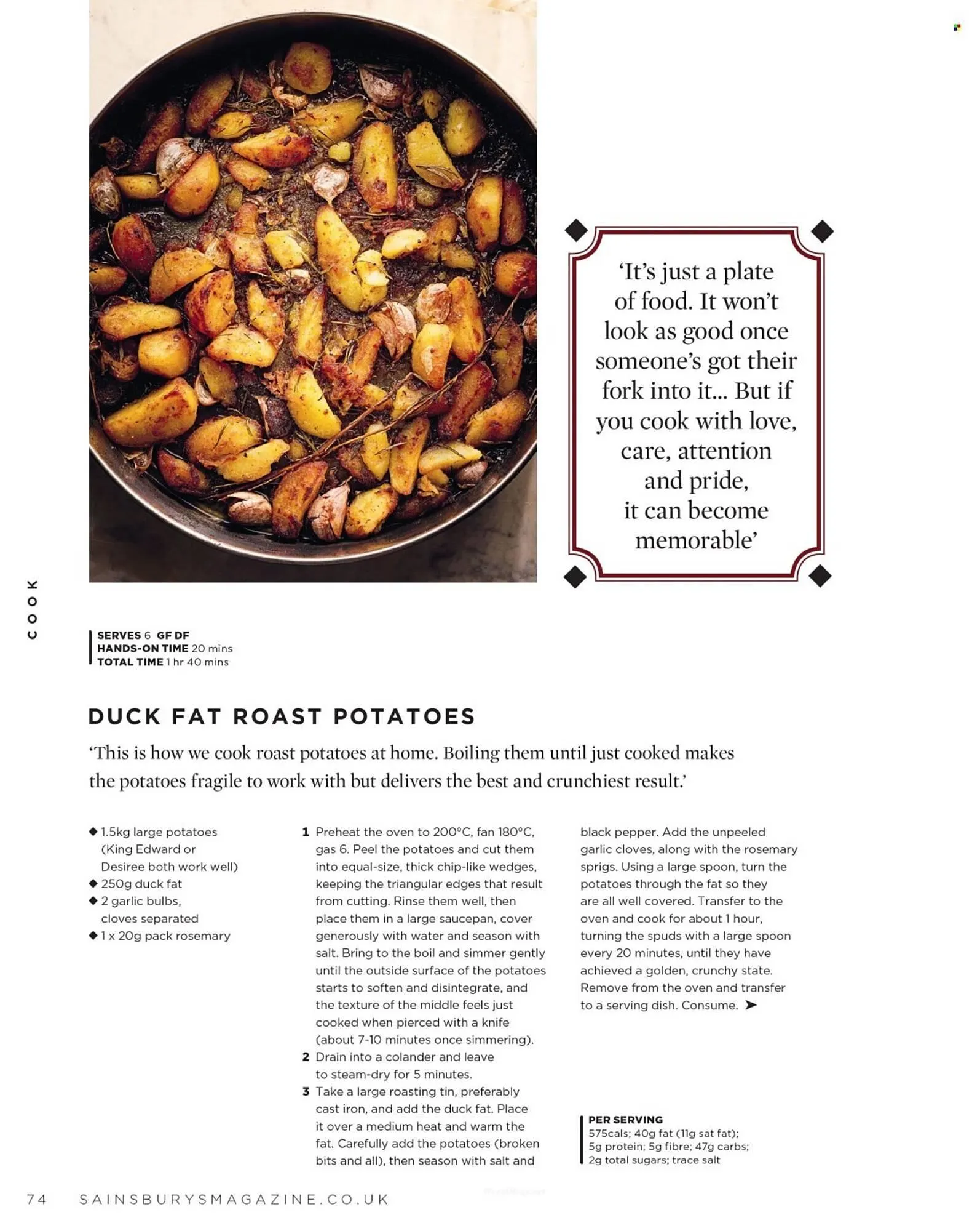 Sainsbury's leaflet from 1 March to 31 March 2026 - Catalogue Page 74