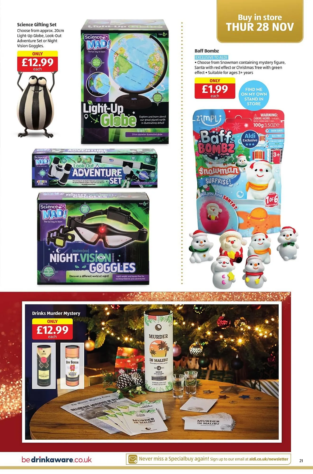 Aldi leaflet from 28 November to 1 December 2024 - Catalogue Page 21