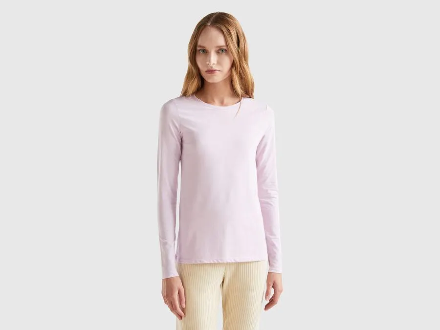 Long sleeve super stretch t-shirt