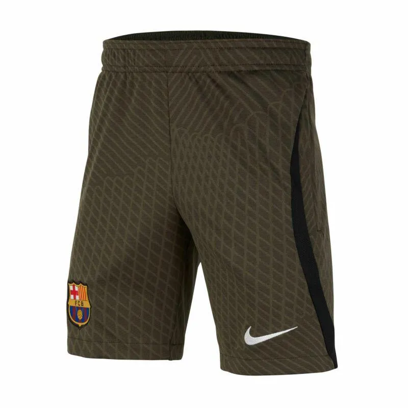 Nike Barcelona Dri-FIT Knit KIDS Shorts - Dark Green 2023-2024