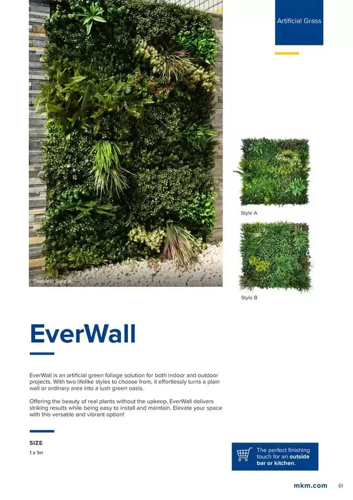 Landscaping  from 4 March to 31 December 2025 - Catalogue Page 61