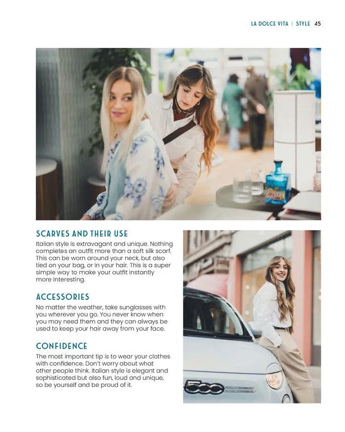 La Dolce Vita Guide from 21 May to 31 December 2024 - Catalogue Page 45