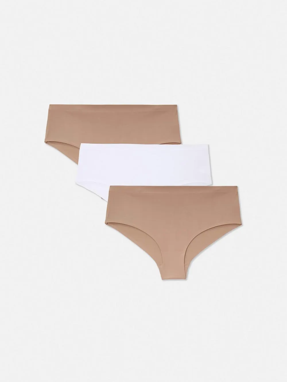 3-Pack Essential Invisible Hipster Briefs