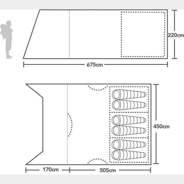 600XL Nightfall® Air Tent